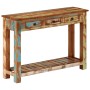 Mesa consola madera maciza reciclada 110x30x76 cm en Armarios y almacenamiento | Comprar online en Foru.es