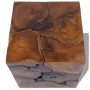 Taburetes/mesa de centro madera de teca maciza de vidaXL, Taburetes y sillas plegables - Ref: Foro24-274356, Precio: 451,96 €...
