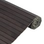 Alfombra rectangular bambú marrón oscuro 60x100 cm en Alfombras | Comprar online en Foru.es