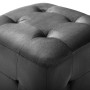 Puf 2 unidades terciopelo negro 30x30x30 cm de vidaXL, Otomanas - Ref: Foro24-278386, Precio: 89,95 €, Descuento: %