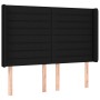 Cama box spring colchón y luces LED tela negro 140x200 cm de vidaXL, Camas y somieres - Ref: Foro24-3138959, Precio: 535,84 €...