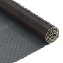 Alfombra rectangular bambú marrón oscuro 60x300 cm en Alfombras | Comprar online en Foru.es