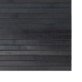 Alfombra rectangular bambú gris 70x100 cm en Alfombras | Comprar online en Foru.es