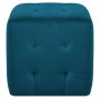 Puf 2 unidades terciopelo azul 30x30x30 cm de vidaXL, Otomanas - Ref: Foro24-278384, Precio: 90,50 €, Descuento: %