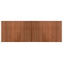 Alfombra rectangular bambú marrón 70x200 cm en Alfombras | Comprar online en Foru.es