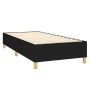 Cama box spring colchón y luces LED tela negro 90x190 cm de vidaXL, Camas y somieres - Ref: Foro24-3138999, Precio: 332,58 €,...
