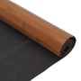 Alfombra rectangular bambú marrón 70x500 cm en Alfombras | Comprar online en Foru.es