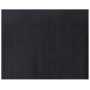 Alfombra rectangular bambú negro 80x100 cm en Alfombras | Comprar online en Foru.es