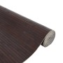 Alfombra rectangular bambú marrón oscuro 80x100 cm en Alfombras | Comprar online en Foru.es
