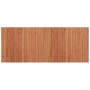 Alfombra rectangular bambú marrón 80x200 cm en Alfombras | Comprar online en Foru.es