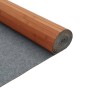 Alfombra rectangular bambú marrón 80x200 cm en Alfombras | Comprar online en Foru.es