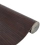 Alfombra rectangular bambú marrón oscuro 80x300 cm en Alfombras | Comprar online en Foru.es