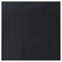 Alfombra rectangular bambú negro 100x100 cm en Alfombras | Comprar online en Foru.es