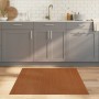 Alfombra rectangular bambú marrón 100x100 cm en Alfombras | Comprar online en Foru.es