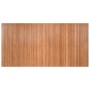 Alfombra rectangular bambú color natural 100x200 cm en Alfombras | Comprar online en Foru.es
