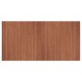 Alfombra rectangular bambú marrón 100x200 cm en Alfombras | Comprar online en Foru.es