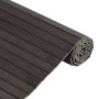 Alfombra rectangular bambú marrón oscuro 100x200 cm en Alfombras | Comprar online en Foru.es