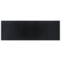 Alfombra rectangular bambú negro 100x300 cm en Alfombras | Comprar online en Foru.es