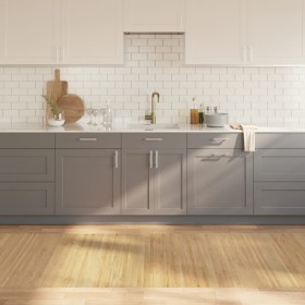 Alfombra rectangular bambú color natural claro 100x300 cm en Alfombras | Comprar online en Foru.es