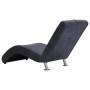 Diván con almohada de piel de ante artificial gris de vidaXL, Divanes - Ref: Foro24-281283, Precio: 199,43 €, Descuento: %