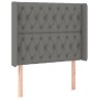 Cama box spring colchón y luces LED tela gris oscuro 90x200 cm de vidaXL, Camas y somieres - Ref: Foro24-3138526, Precio: 390...