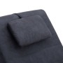 Diván con almohada de piel de ante artificial gris de vidaXL, Divanes - Ref: Foro24-281283, Precio: 199,43 €, Descuento: %