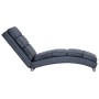 Diván de piel de ante artificial gris de vidaXL, Divanes - Ref: Foro24-281295, Precio: 218,70 €, Descuento: %