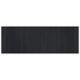 Alfombra rectangular bambú negro 70x200 cm en Alfombras | Comprar online en Foru.es