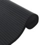 Alfombra rectangular bambú negro 70x400 cm en Alfombras | Comprar online en Foru.es