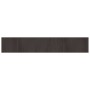 Alfombra rectangular bambú marrón oscuro 70x400 cm en Alfombras | Comprar online en Foru.es
