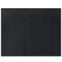 Alfombra rectangular bambú negro 80x100 cm en Alfombras | Comprar online en Foru.es