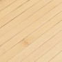 Alfombra rectangular bambú color natural claro 80x200 cm en Alfombras | Comprar online en Foru.es