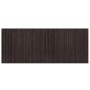 Alfombra rectangular bambú marrón oscuro 80x200 cm en Alfombras | Comprar online en Foru.es