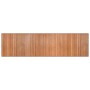 Alfombra rectangular bambú color natural 80x300 cm en Alfombras | Comprar online en Foru.es