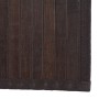 Alfombra rectangular bambú marrón oscuro 80x500 cm en Alfombras | Comprar online en Foru.es