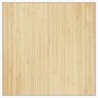 Alfombra cuadrada bambú color natural claro 100x100 cm en Alfombras | Comprar online en Foru.es