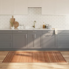 Alfombra rectangular bambú color natural 100x200 cm en Alfombras | Comprar online en Foru.es