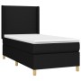 Cama box spring colchón y luces LED tela negro 80x200 cm de vidaXL, Camas y somieres - Ref: Foro24-3138671, Precio: 314,85 €,...