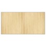 Alfombra rectangular bambú color natural claro 100x200 cm en Alfombras | Comprar online en Foru.es