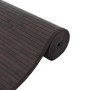 Alfombra rectangular bambú marrón oscuro 100x200 cm en Alfombras | Comprar online en Foru.es
