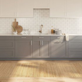 Alfombra rectangular bambú color natural claro 100x300 cm en Alfombras | Comprar online en Foru.es