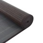 Alfombra rectangular bambú marrón oscuro 100x400 cm en Alfombras | Comprar online en Foru.es