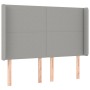 Cama box spring colchón y luces LED tela gris claro 140x190 cm de vidaXL, Camas y somieres - Ref: Foro24-3138709, Precio: 528...