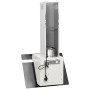 Campana extractora pared acero y vidrio templado blanco 60 cm de vidaXL, Extractores - Ref: Foro24-51672, Precio: 217,85 €, D...