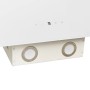 Campana extractora pared acero y vidrio templado blanco 60 cm de vidaXL, Extractores - Ref: Foro24-51672, Precio: 217,85 €, D...