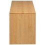 Mueble de TV SAUDA madera maciza pino color roble 99x43x55 cm en Muebles TV | Comprar online en Foru.es