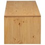 Mesa de centro SAUDA madera maciza pino color roble 99x55x45 cm en Mesas de centro | Comprar online en Foru.es