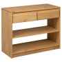 Mesa consola SAUDA madera maciza de pino roble 89,5x36,5x73 cm en Mesas consola | Comprar online en Foru.es