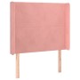 Cama box spring colchón y LED terciopelo rosa 80x200 cm de vidaXL, Camas y somieres - Ref: Foro24-3139414, Precio: 341,20 €, ...