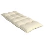 Cojines de silla respaldo alto 6 uds tela Oxford color crema en Decoración | Comprar online en Foru.es